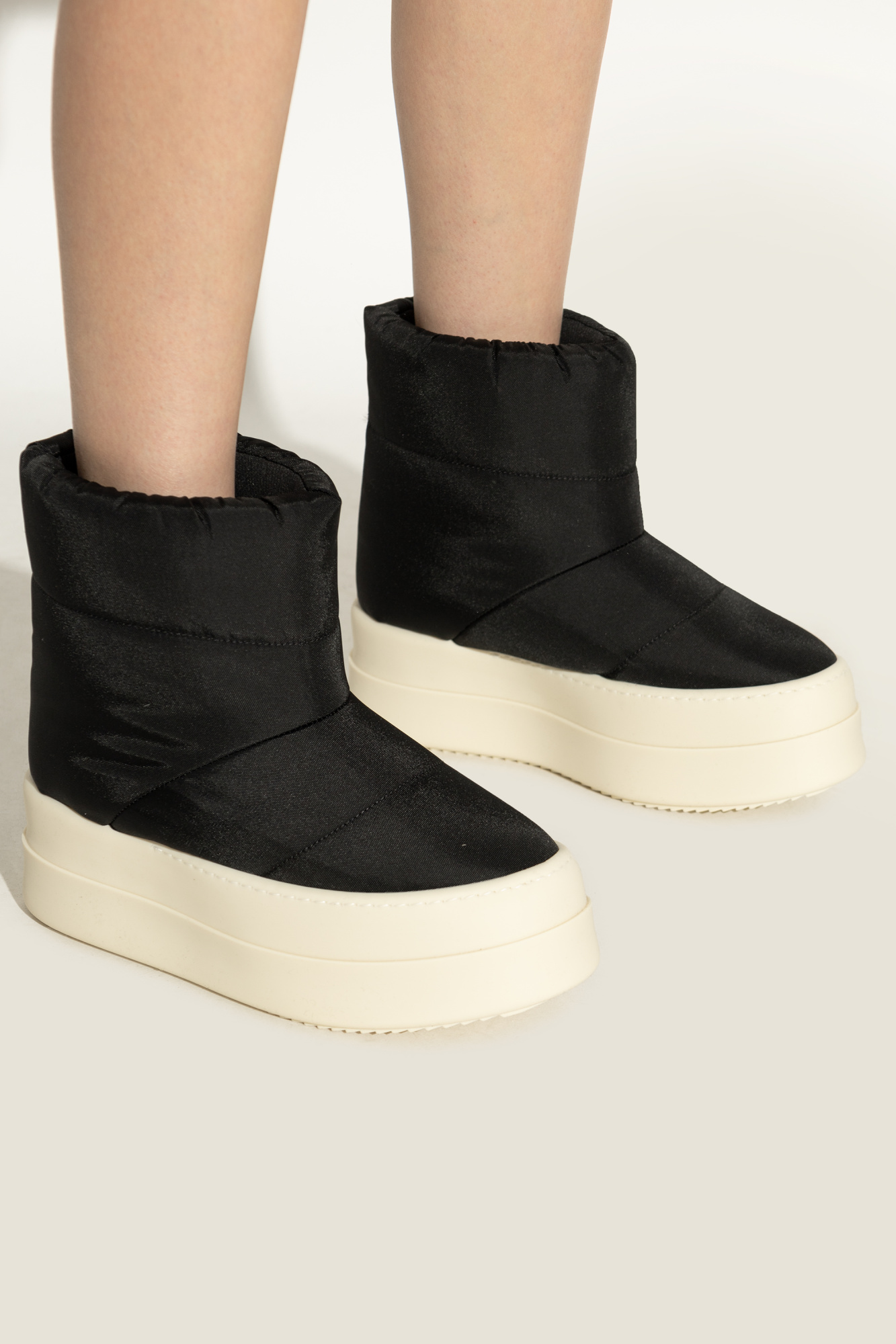 Black 'Mega Bumper' snow boots Rick Owens DRKSHDW - Vitkac Canada